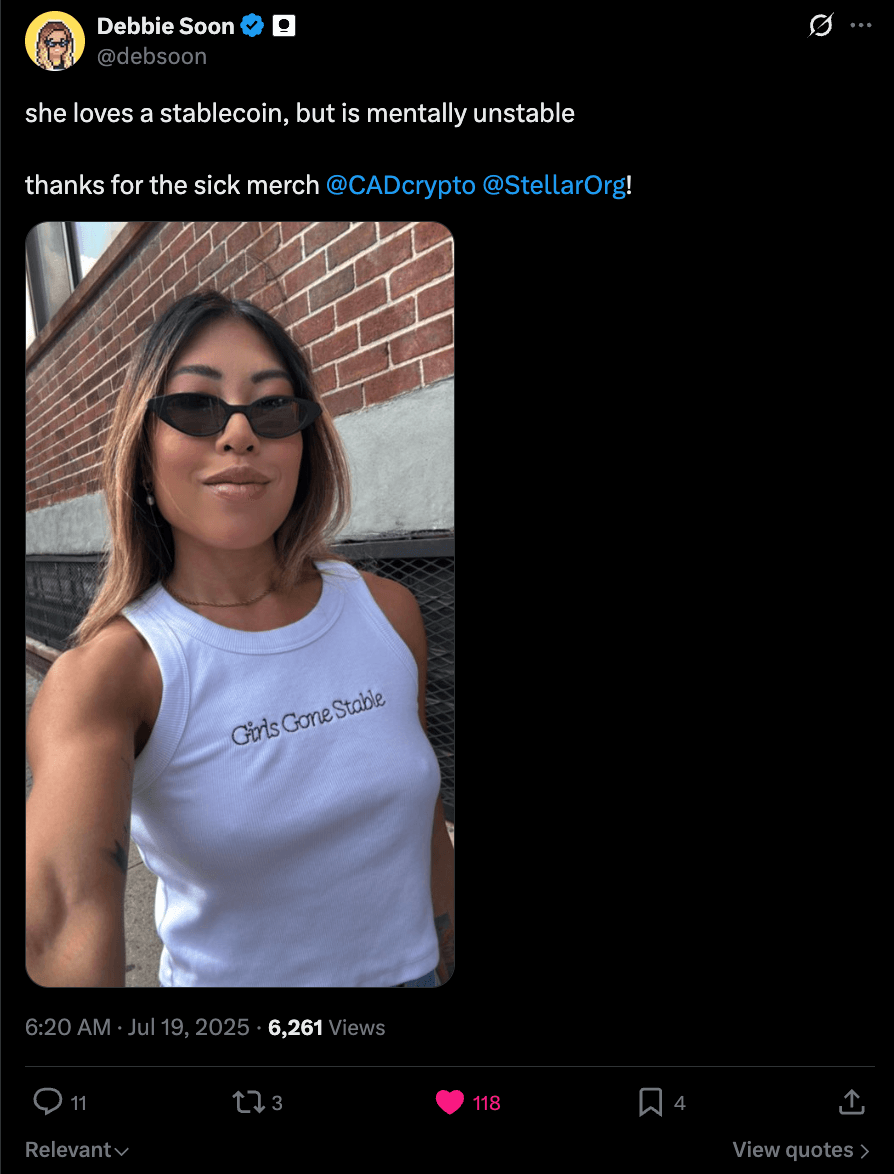 Debbie Soon on X · Jul 2025