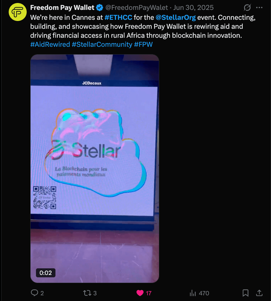 Freedom Pay Wallet on X · Jun 2025